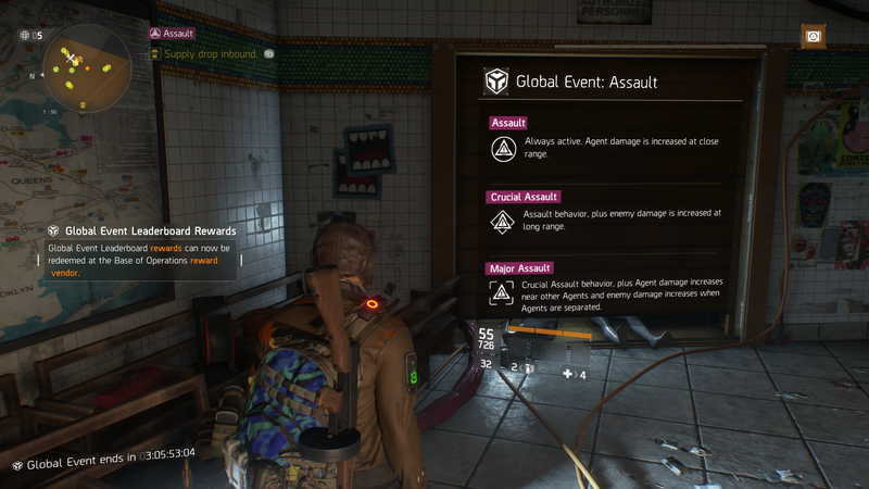 Illustration for article titled The Division's Second Global Event Is Live Now And Mostly Good